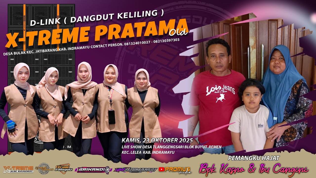🔴LIVE (siang) SINGA DANGDUT X-TREME PRATAMA OLD | DESA LANGGENGSARI LELEA INDRAMAYU | KAMIS, 23 OKT