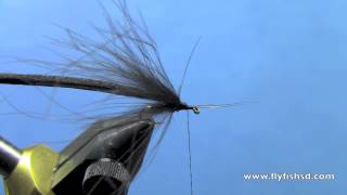 Fly Tying with Hans- Fluttering Little Black Stonefly