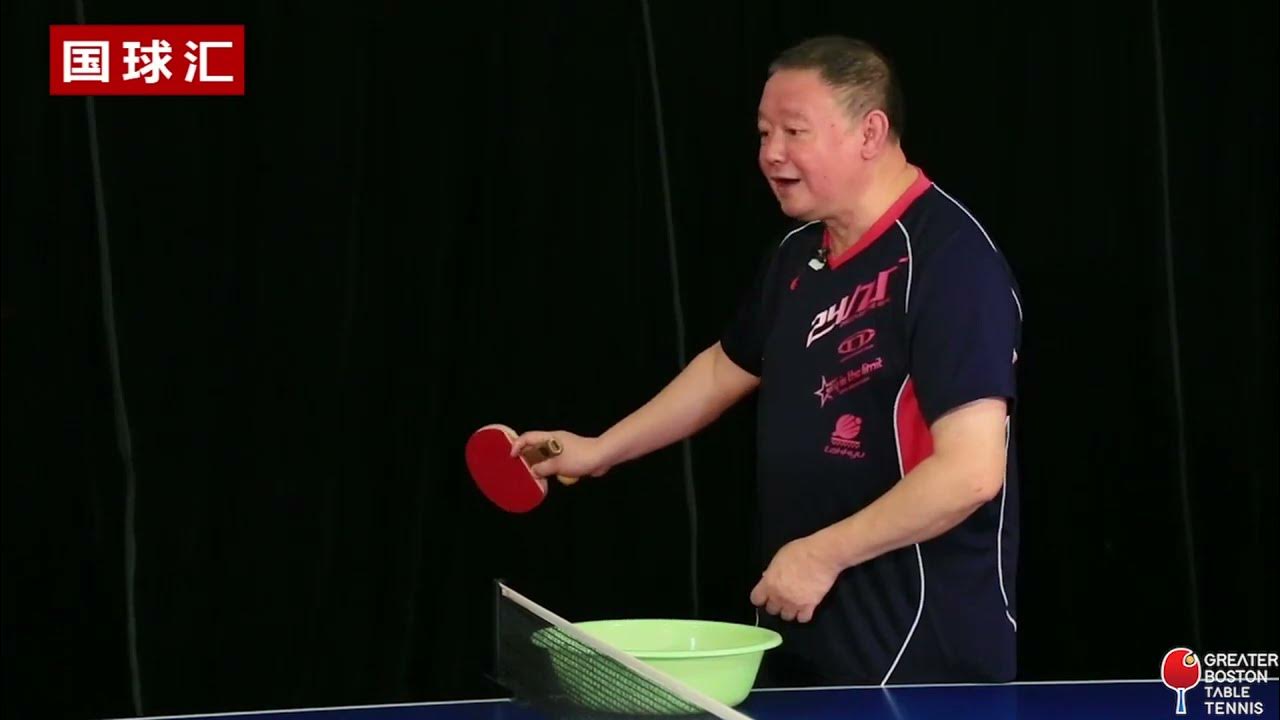 Penhold Forehand Push and Loop Techniques. English Subbed. YouTube