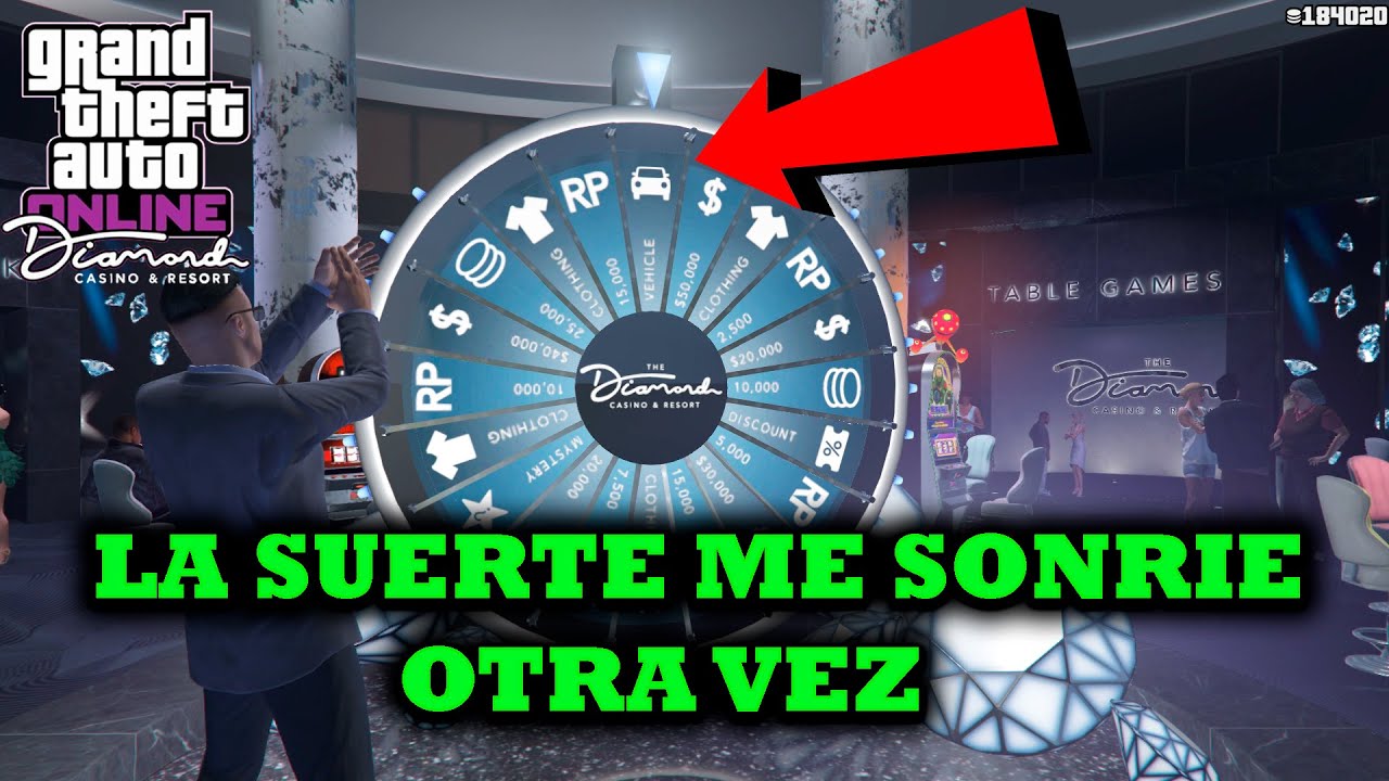 Me GANE el Coche de GTA 5 en la Ruleta del Casino Diamond ??