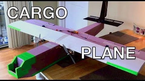 RC Cargo Plane - Design and Maiden Flight