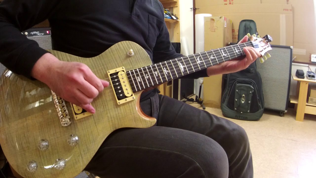 Paul Reed Smith SE Zach Myers Clean 指弾き - YouTube