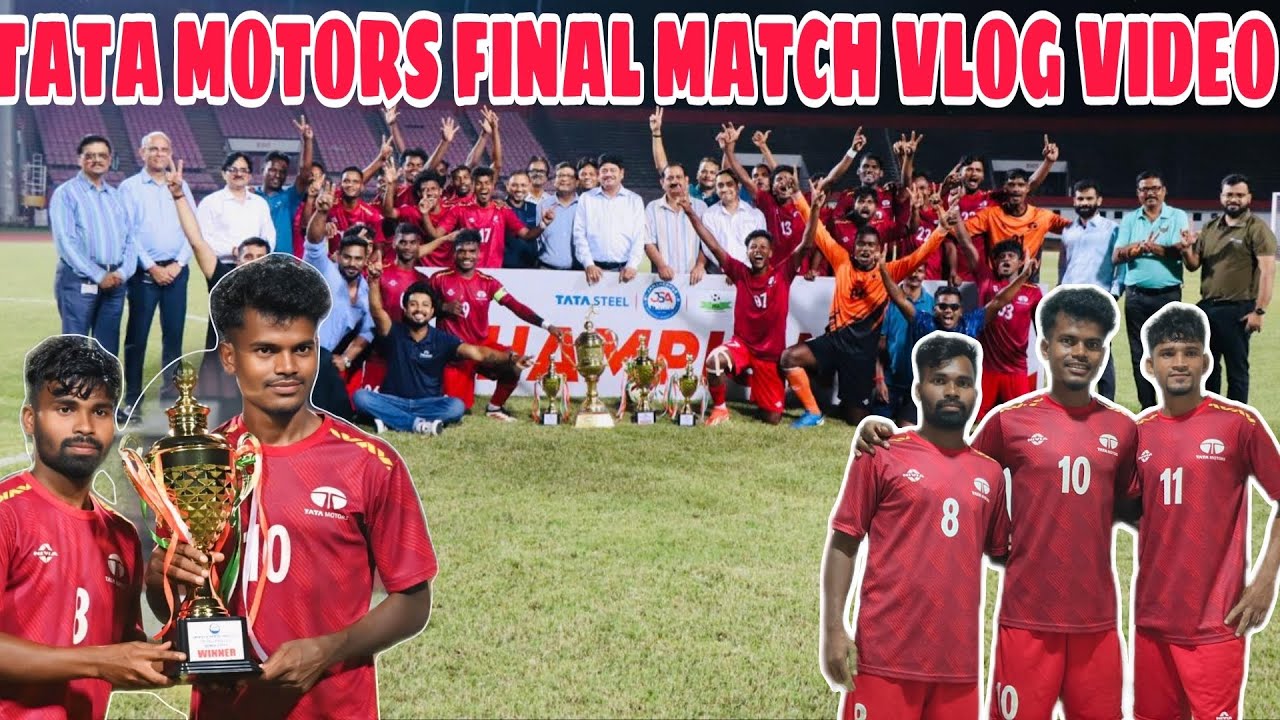 TATA MOTORS FINAL MATCH VLOG VIDEO 📹 ❤️ 💜 💕 