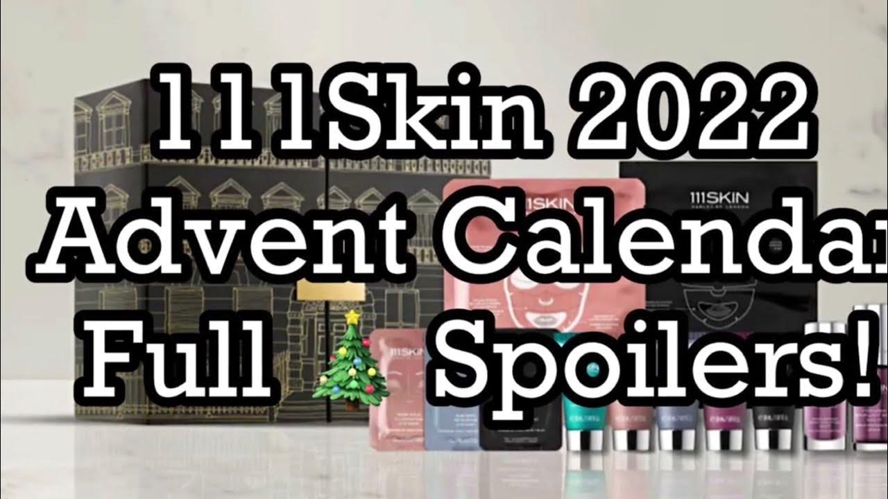 111Skin Advent Calendar 2022 Full Spoilers! BeautyAmaB YouTube 111Skin Advent Calendar 2022 Full Spoilers! BeautyAmaB YouTube