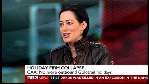 LJ Rich talks about Goldtrail going into administration (BBC News, 17.7.10)