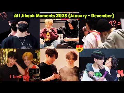 JIKOOK 2023 WRAPPED All Jikook Moments 2023 January December
