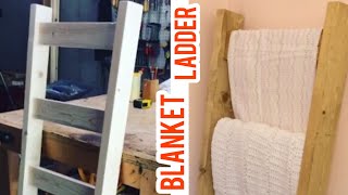 Easy Woodworking | Blanket Ladder with 2x4’s and Pocket Holes (Kreg Jig) I recently made a blanket ladder for my wife and my sister came to visit and asked me to make one for her baby room she was