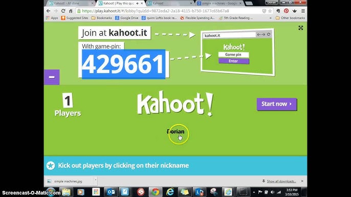 Kahoot - How to create a game in Kahoot.