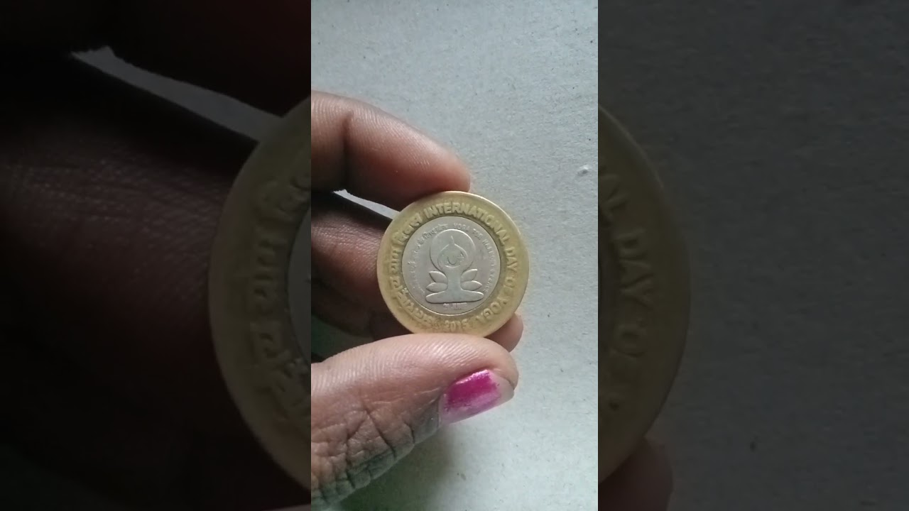 अंतर्राष्ट्रीय योग दिवस का सिक्का 2015 