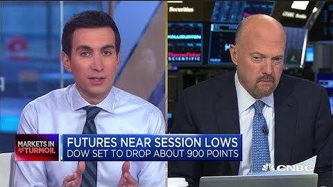 Jim Cramer: I think the stock market revisits and tests the lows from Christmas Eve 2018