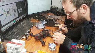 Fabrication Dun Drône Zmr250 - Ep3 - Montage Et Raccordement Des Moteurs Et Esc