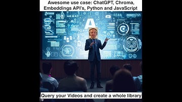 Query your video with ChatGPT, Chroma vectordb, Whisper API - VideoGenie