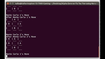 AlphaGo Zero on Tic Tac Toe
