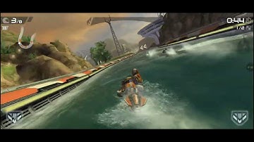 Riptide GP2 Android Gameplay #9 Churn Alley 2 Stars ⭐️⭐️