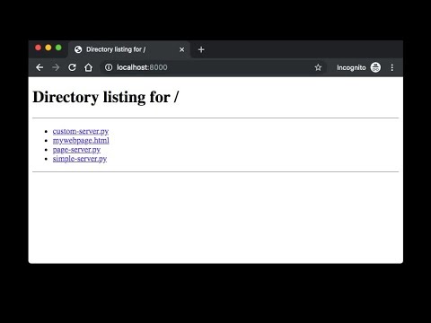 how to host file in Python server using a userland Kali Linux Ubuntu by ...