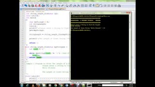 C PROGRAM TO FIND THE LENGTH OF THE STRING  WITHOUT  USING STRLEN