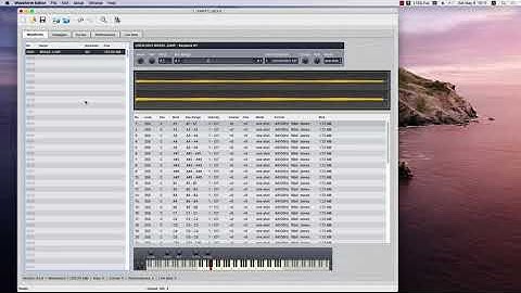 HOW TO CONVERT EXS24 SAMPLES TO MODX -MONTAGE LIBRARY with John Melas waveform  editor...