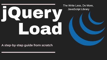 load function in jquery | How load method works in jquery | How to use load function in jquery