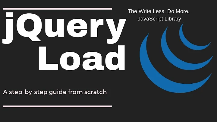 load function in jquery | How load method works in jquery | How to use load function in jquery