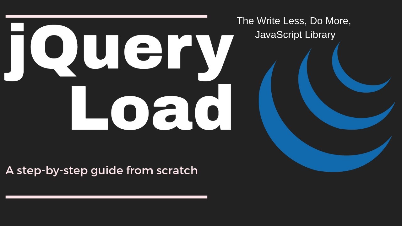 Load method. JQUERY after. 3000 Subscribers loading.