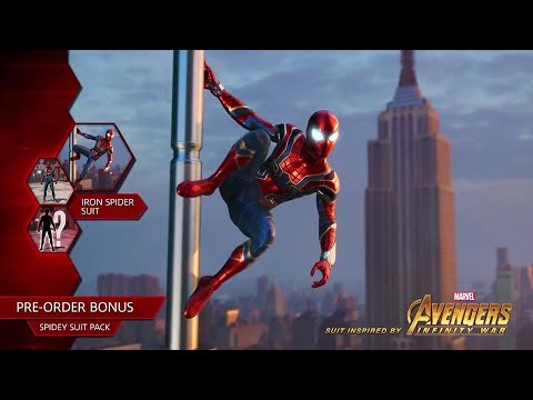 Marvel's Spider-Man Pre-Order for Iron Spider Suit - YouTube