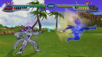 DBZ Infinite World - Frieza vs Vegeta