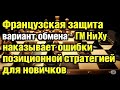 Французская защита вариант обмена – ГМ Ни Хуа наказывает ошибки позиционной стратегией для новичков