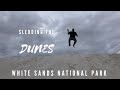 SLEDDING on SAND!!!  White Sands National Park | New Mexico National Parks