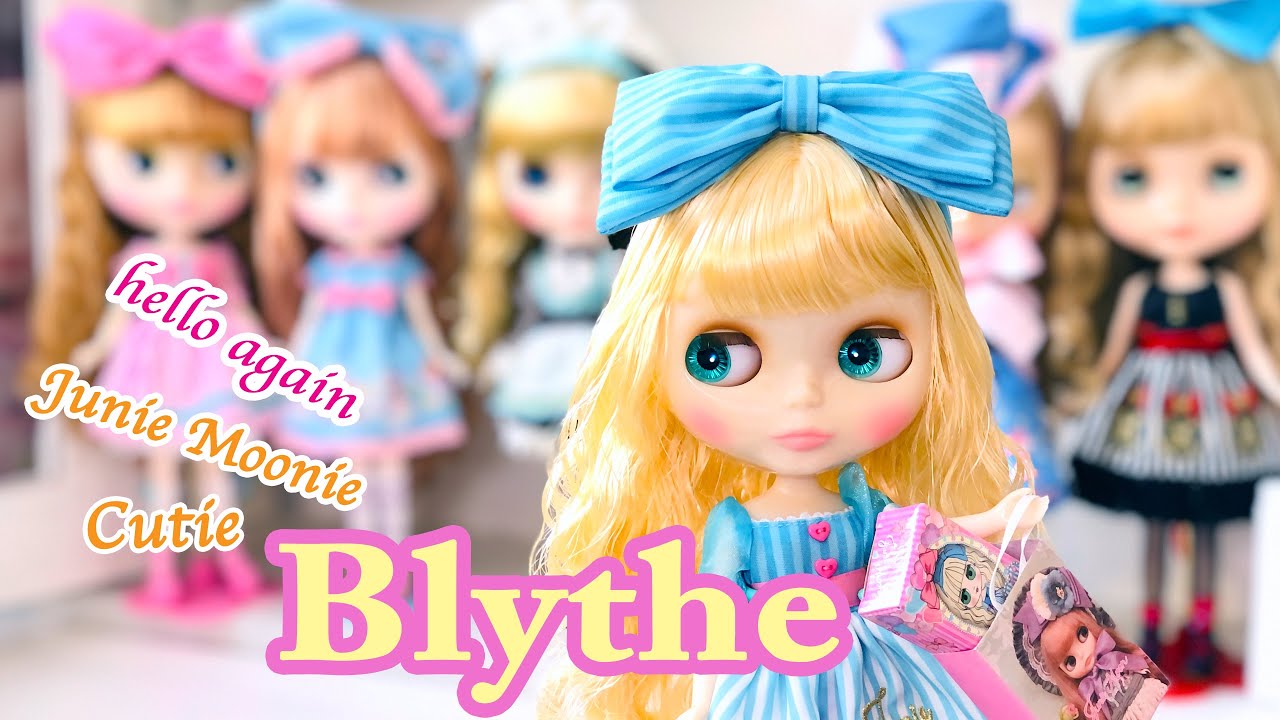 【ブライス】何この透明感？！新型リニュー21『ハローアゲインジュニームニーキューティー』【Neo Blythe】hello again Junie  Moonie Cutie ตุ๊กตาบลายธ์