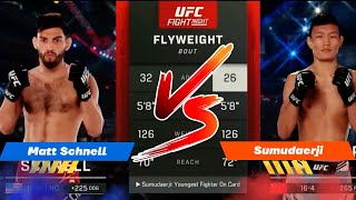 Matt Schnell vs Sumudaerji UFC Tournament | Fight Highlights Video Production