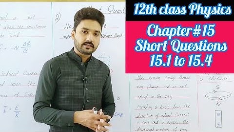 chapter 15 short questions | 15.1 to 15.4 | 12th physics | physics ka safar
