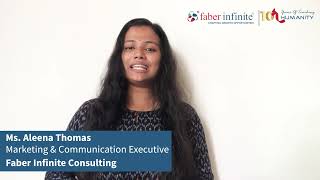 Ms. Aleena Thomas - Marketing & Communications Executive Faber Infinite Consulting