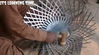 Amazing Work, Awesome Idia, Mind-Blowing Technique,How To Make Handmade Bucket, Good Labour Skills