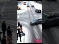 ❄️ Near-collision on icy city road!