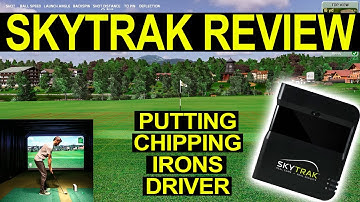 SKYTRAK Golf Launch Monitor Review - Using Creative Golf 3D (Golf Simulator)