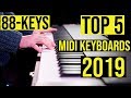 Best 88-Key Weighted MIDI Keyboard Controllers in 2019