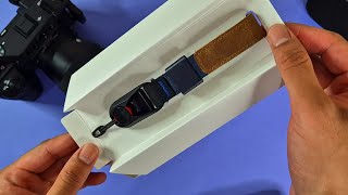 Peak Design Cuff Wrist Strap Unboxing + Setup | Midnight Blue