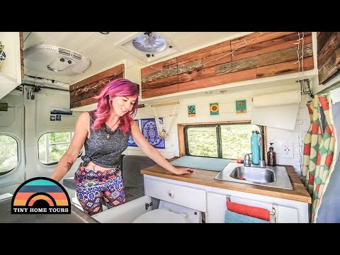 she-built-a-nissan-work-van-into-an-amazing-tiny-house-//-solo-female-vanlife