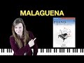 Malaguena piano adventures level 2a technique book