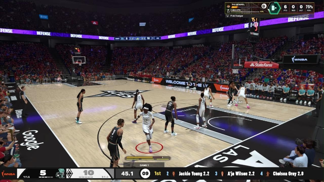 NBA 2K26 | MY WNBA CAREER | FIRST ROUND AGAINST THE NEW YORK LIBERTY