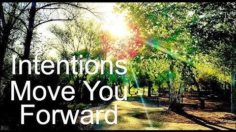 Setting Goals vs. Setting Intentions