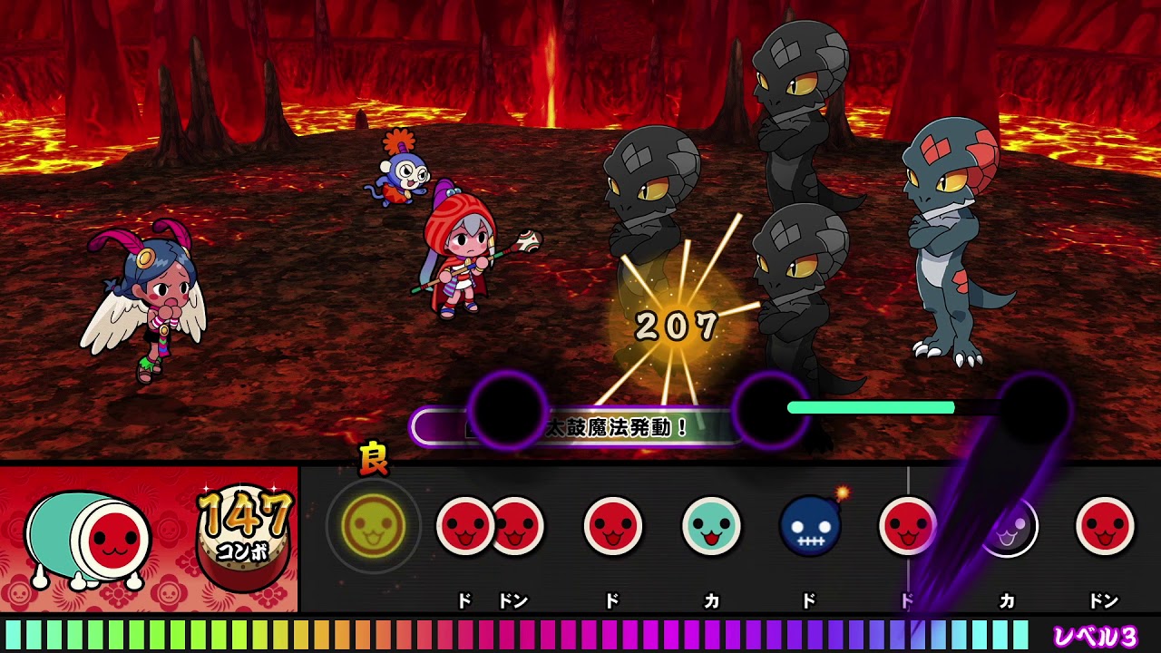 【part12】太鼓の達人ミステリーアドベンチャー「第５章:南極　ドラゴニュート戦」