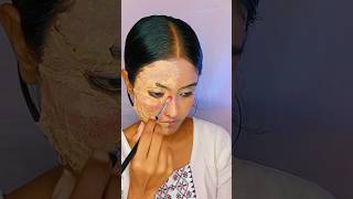 Acid Attack Makeup 🖤 #shorts #viral #trending #attack #AntaraRoy