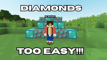How to Mine Diamonds Easily in Bloxd io!!