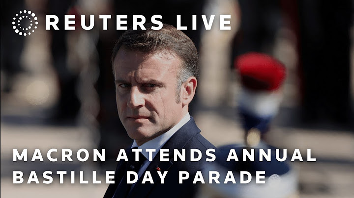 LIVE: Macron attends annual Bastille Day parade | REUTERS