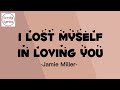 Jamie miller  i lost myself in loving you lyrics