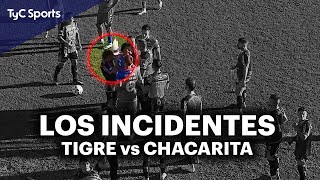 ESCÁNDALO EN LA COPA ARGENTINA: BOTELLAZO A BRANDÁN Y PARTIDO SUSPENDIDO ENTRE TIGRE vs CHACARITA 🔥