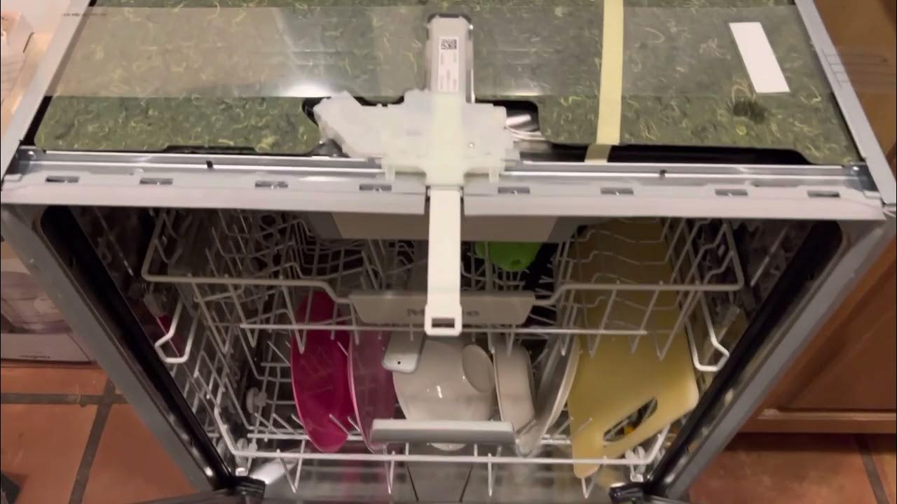 How to Retract Miele Auto Door Opening G5260SCVi YouTube