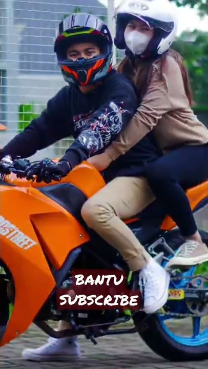 CINEMATIC MOTOR HONDA CBR BIKIN BAPER PARAH SAMA PACAR NYA 😂😂😂😂@rhama346