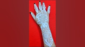 tried affordable mehndi sticker first time/how to use mehndi stencil#mehndisticker#mehndi#viralshort